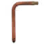 1" Expansion PEX Brass x 1" Copper Stub Elbow (6" x 12")