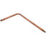 3/4" PowerPEX Crimp Copper Stub Out Elbow (13" x 6")