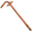 1/2" PowerPEX Crimp Copper Stub Out Elbow w/ Ear (3-1/2" x 12")