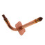 1/2" PowerPEX Copper Stub Out Elbow w/ Ear (3-1/2" x 6")