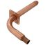 3/4" PowerPEX Copper Stub Out Elbow w/ Ear (4-1/2" x 8")