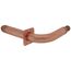 1" PowerPEX Crimp Copper Stub Out Elbow w/ Ear (6" x 8")