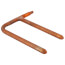 1/2" PowerPEX Crimp Double Copper Stub Out Elbow (8" x 8")