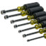 Nut Driver Set, 3" Shafts, Cushion-Grip, 7 Piece