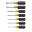 Nut Driver Set, 3" Shafts, Cushion-Grip, 7 Piece