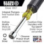 Nut Driver Set, 3" Shafts, Cushion-Grip, 7 Piece