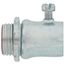 1/2" Steel EMT Set Screw Connector w/ Insulated Throat