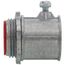 3/4" Zinc Die Cast EMT Set Screw Connector w/ Insulated Throat