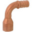1/2" PEX x Female Sweat Copper Pipe Elbow Adapter (Lead Free)