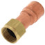 3/4" FIP Swivel x 3/4" CPVC Socket MetalHead Straight Short-N-Swivel Adapter (Lead Free)
