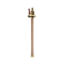 18" Length, 3/4" FIP Swivel Inlet x 3/4" PEX Crimp Valve w/ 3/8" Hose Barb Thermal Expansion Relief Valve (No Lead)