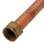 18" Flexible Copper Water Heater Connector, 3/4" Push-Fit x 3/4" FIP (Swivel)