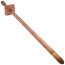 1/2" PEX Press x Bracketed Spin Closed Copper Stub Out Bullet (18" Length)