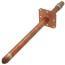 1/2" Expansion PEX x 1/2" Copper Straight Stub w/ Ear (12")