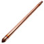 1/2" PEX Crimp x Spin Closed Copper Stub Out Bullet (12" Length)
