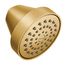 One-function 3-5/8" Diameter Spray Head Eco-performance Showerhead (Brushed Gold), 6399EPBG