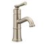 Belfield Brushed Nickel 1 Handle Bathroom Faucet, 6402BN