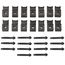 Bag of 14 Speed Clips and 14 Self Rim Screws, 64090014