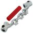 Single-Chain Knocker w/ Carbide Tip for K9-102 FlexShaft Machine, 1-1/2"-2" Pipe Capacity