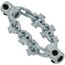 2-Chain Knocker w/ Carbide Tip for K9-102 FlexShaft Machine, 2" Pipe Capacity