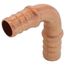 1/2" PEX x 1/2" PEX Copper 90 Elbow (Lead Free)