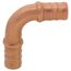 1/2" PEX x 1/2" PEX Copper 90 Elbow (Lead Free)