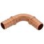 1/2" PEX x 1/2" PEX Copper 90 Elbow (Lead Free)