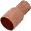 PowerPEX 1" PEX x 1" Male Sweat Copper Fitting Straight Adapter (Lead Free)