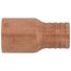 PowerPEX 1" PEX x 1" Male Sweat Copper Fitting Straight Adapter (Lead Free)