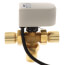 1" Sweat Three-Way Motorized Ball Zone Bypass Valve