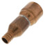 1" PVC x 3/4" PEX Crimp Straight Adapter (Lead Free)