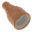 3/4" PVC x 3/4" PEX Crimp Straight Adapter (Lead Free)