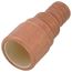 3/4" PEX Crimp x 3/4" CPVC Copper Straight MetalHead Adapter (Lead Free)