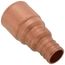 3/4" PEX Crimp x 3/4" CPVC Copper Straight MetalHead Adapter (Lead Free)