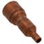 1/2" PEX Crimp x 3/4" CPVC Copper Straight Adapter, ASTM F438 (Lead Free)