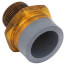 2" CPVC x MIP Brass Straight Adapter (Lead Free)