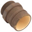 3/4" CPVC x MIP Brass Straight Adapter, ASTM F438 (Lead Free)