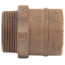 3/4" CPVC x MIP Brass Straight Adapter, ASTM F438 (Lead Free)