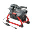 K-5208 Sectional Machine w/ Guide Hose, (4) C-11 Cables, Sectional Cable Carrier, Toolbox (w/ Cutters) Kit & Transport Cart, 115v