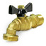 Ball Valve Hose Bibb, 3/4" MIP x 3/4" Hose