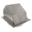7" Round Duct Aluminum Wall Cap w/ Damper