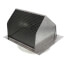 7" Round Duct Aluminum Wall Cap w/ Damper