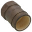 1-1/2" CPVC x FIP Brass Straight Adapter (Lead Free)