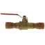 3/4" CPVC MetalHead Full Port Brass Ball Valve w/ Drain (Lead Free)