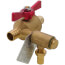 3/4" Crimp PEX Inlet x 3/4" Crimp PEX Outlet X 1/2" PEX Crimp Relief Thermal Expansion Relief Valve