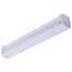 LED 1' Connectable Strip Light, 10W, 27K/30K/35K/40K/50K CCT Selectable, White Finish, 120V