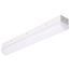 2' LED Linear Strip Light, Field Selectable, With Sensor, White Finish