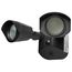 LED Security Light Dual Head Black Finish 3000K