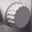 LED Security Light Dual Head White Finish 4000K Motion Sensor