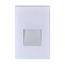 LED Vertical Step Light 3W White Finish 120V